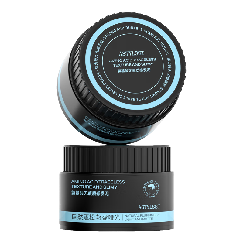 造型师发泥男士氨基酸哑光塑型蓬松自然定型无痕美式前刺持久造型120g