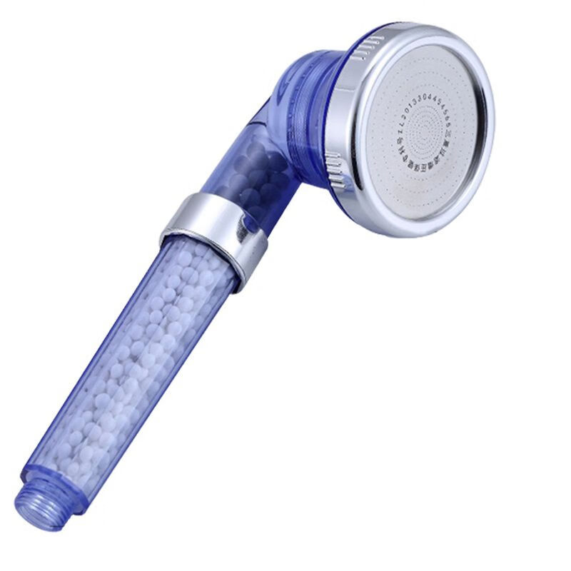 增压过滤花洒喷头家用手持洗澡淋浴头热水器通用喷头调档高压花洒 负离子增压花洒单喷头