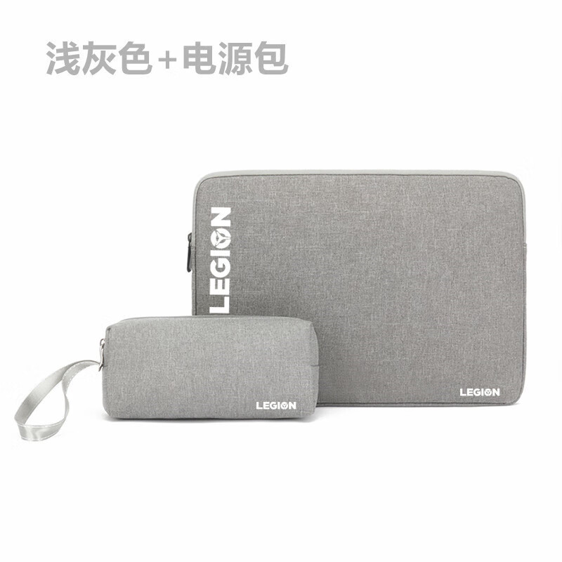 欧芙曼电脑内胆包联想拯救者Y9000P/Y7000P电脑内胆包16英寸r9000保护套 黑色内胆包+电源包+银LOGO夜光 15.6英寸