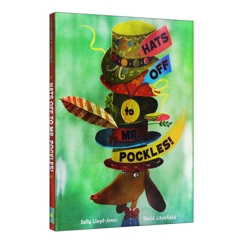 英文原版绘本 向波克斯先生致敬 精装 hats off to mr pockles 英文版