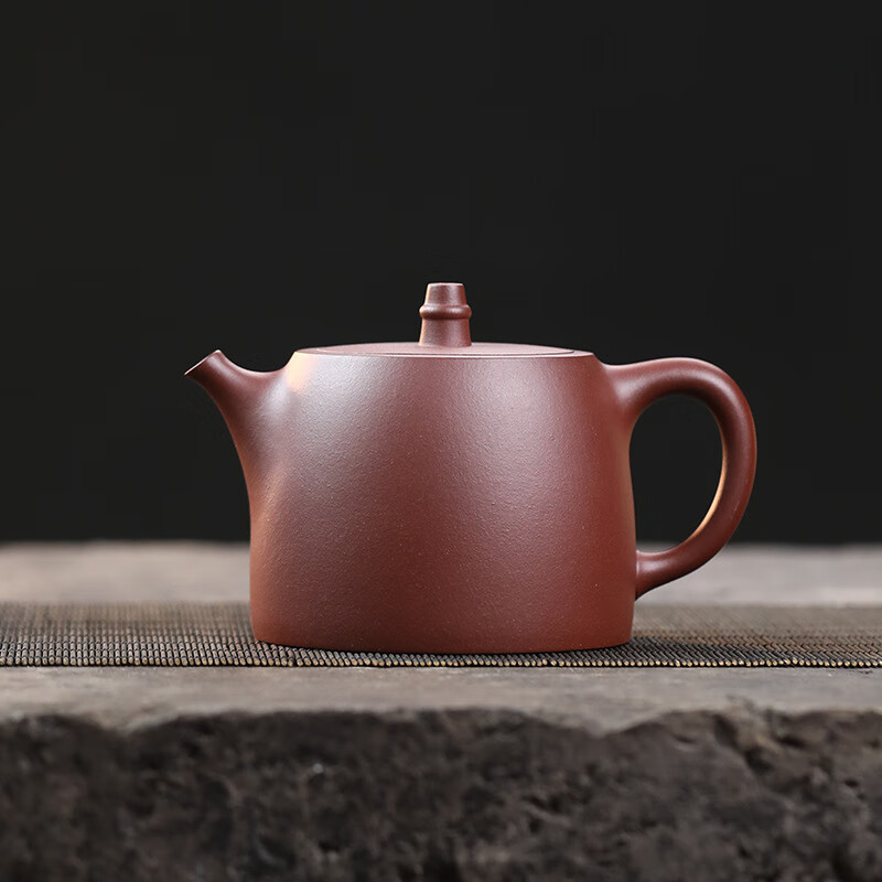 紫砂壶茶壶茶具柱瓢壶泡茶壶水壶 素刻款