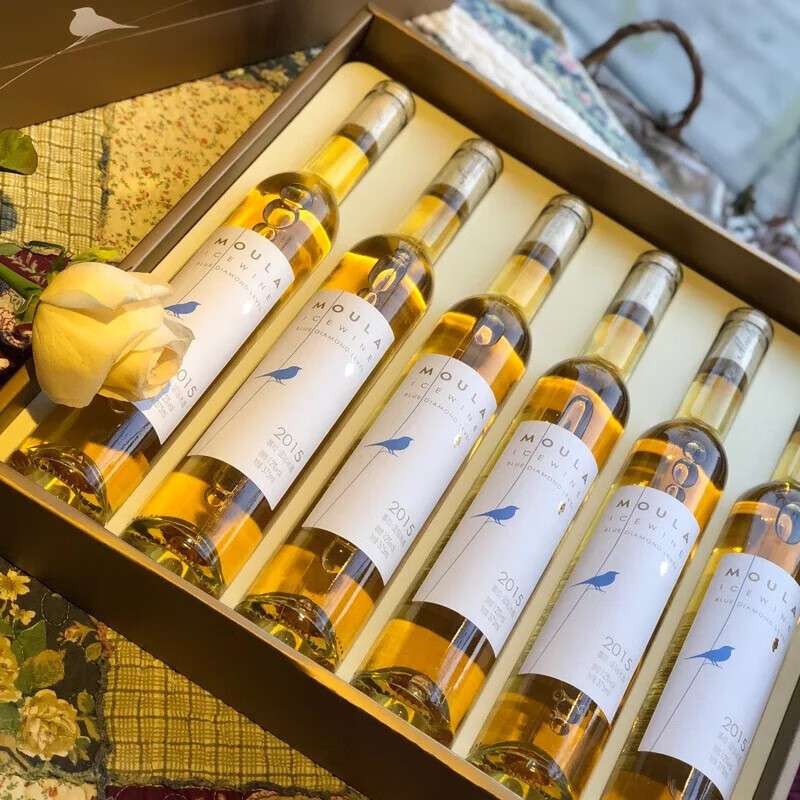 慕拉葡萄酒冰酒甜型红酒女士低度酒送女友男友生日礼盒装新年礼