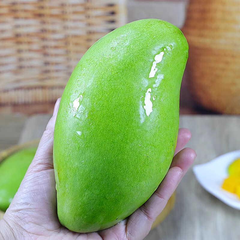 庾丰 海南金煌芒果 新鲜水果整箱 热带大青皮芒 当季孕妇生鲜团购送礼 5斤装(净果4.5斤)单果200g+
