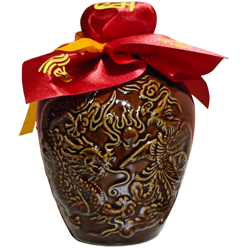 汉安老窖四川宜宾52度浓香型坛装白酒500ml纯粮食原浆酒窖藏封坛老酒 52度 500mL 1坛 【五粮浓香型】