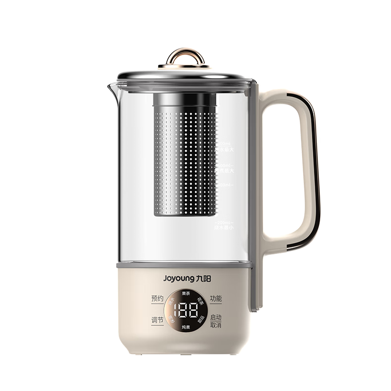 九陽(yáng)(Joyoung)316L迷你養生杯養生壺煮茶器 0.6L辦公室家用便攜煮茶壺恒溫燒水壺小型花茶壺K06D-WY530