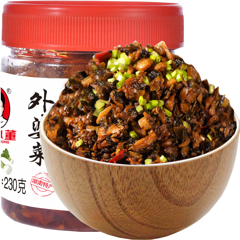 辣小董湘西外婆菜230g湖南农家特产下饭菜榨菜香辣酱腌菜咸菜萝卜干早餐