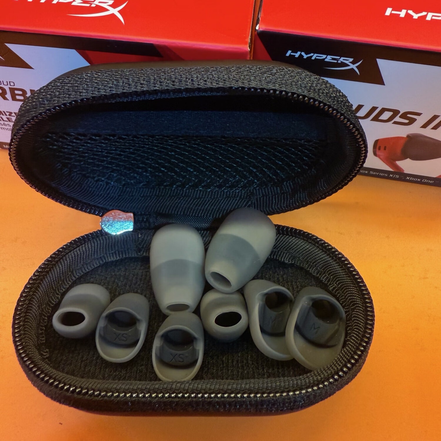 未知玩家HyperX云雀2耳机原装耳塞硅胶耳套原配拆机件游戏ear budsll一2代 云雀耳塞四幅无收纳包 京东折扣/优惠券