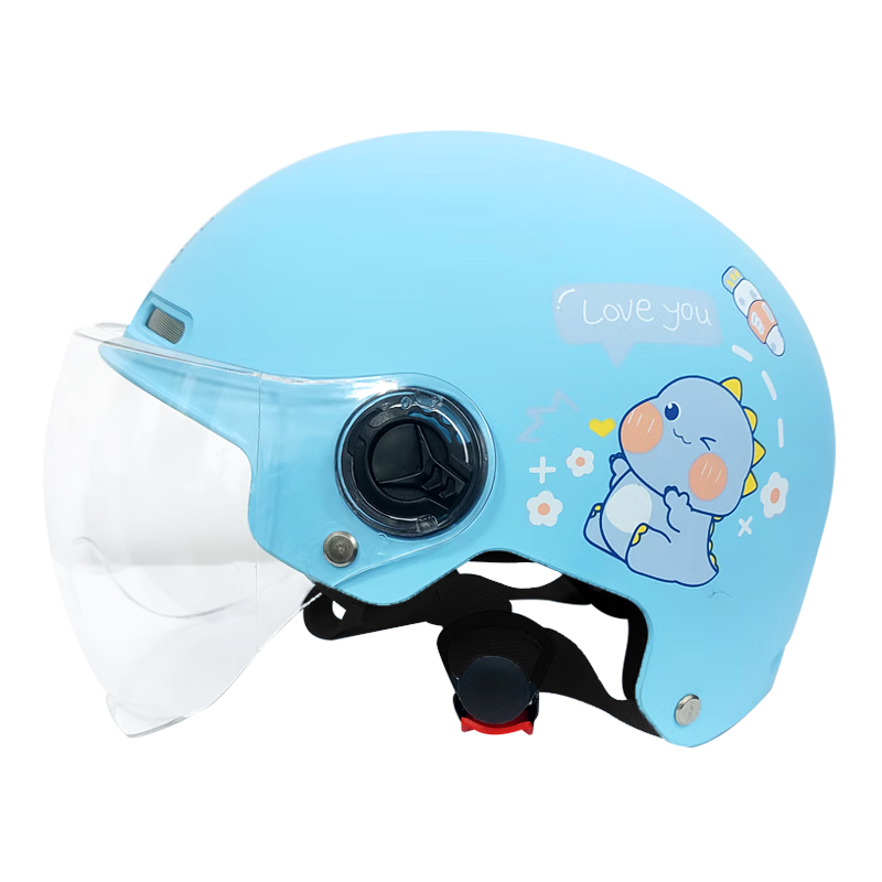 格术儿童头盔3-12岁3c认证电动车安全头盔四季通用卡通小孩安全帽恐龙