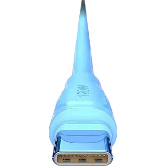 加粗硅胶type-c快充数据线适用小米华为荣耀OV充电线闪充手机充电线快充线充电器线 1米蟒蛇线TYPEC口