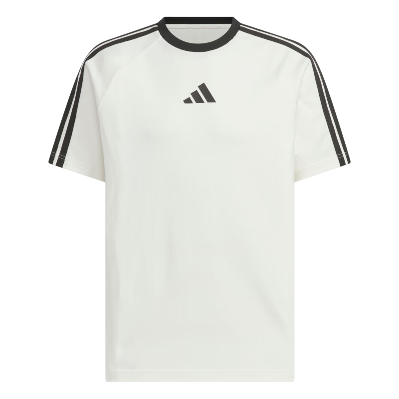 adidas李現(xiàn)同款休閑純棉運(yùn)動圓領(lǐng)短袖T恤男裝夏季阿迪達(dá)斯輕運(yùn)動 漢玉白   L