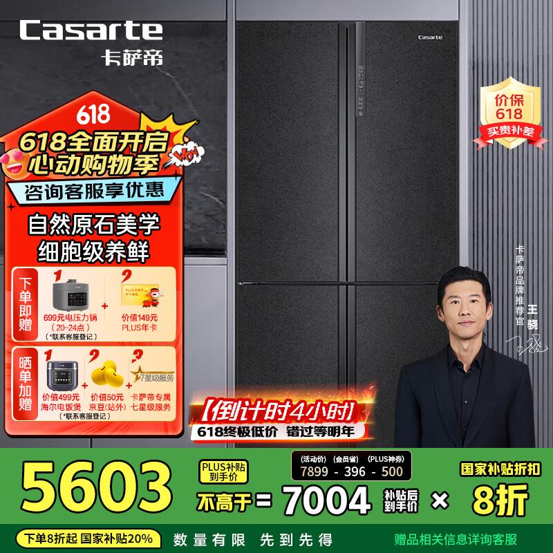 Casarte/������ ���� ʮ��˫���� ԭʯ635�� BCD-635WVPAU1