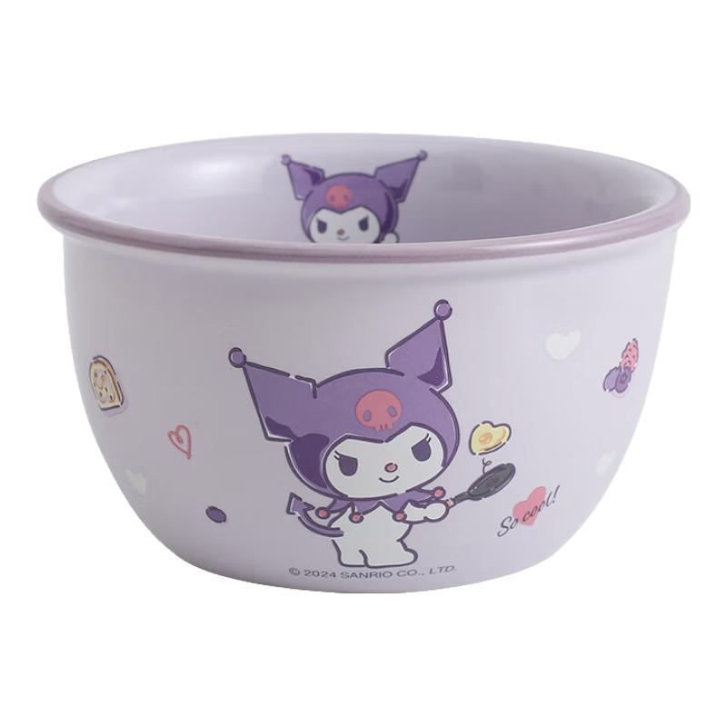 三丽鸥系列4.7英寸家用儿童面碗餐具碗具 三丽鸥系列4.7寸饭碗-库洛米