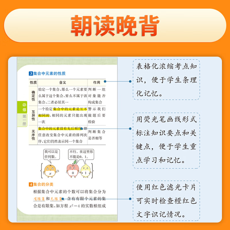 2026版朝读晚背高中核心考点速记数学物理化学生物背诵手册速查口袋书高中英语3500词汇小册子高一高二高三复习资料 高中【生物】考点速记