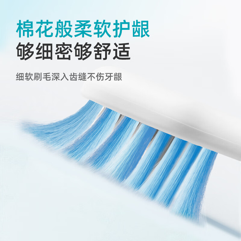 罗曼(ROAMAN)智能声波电动牙刷牙医推荐入门款3种模式深层清洁情人节侣送男女朋友生日新年礼物T3 T3银白|半年刷头 默认1