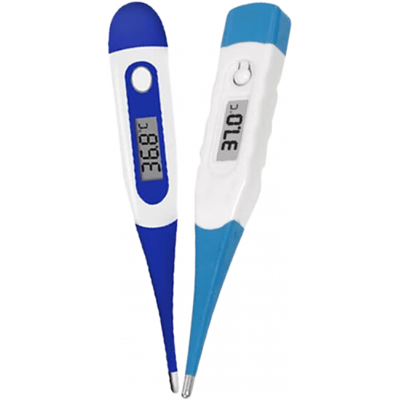 哈斯福電子體溫計家用精準醫用腋下探熱針成人老人嬰兒快速測值 探熱針 默認
