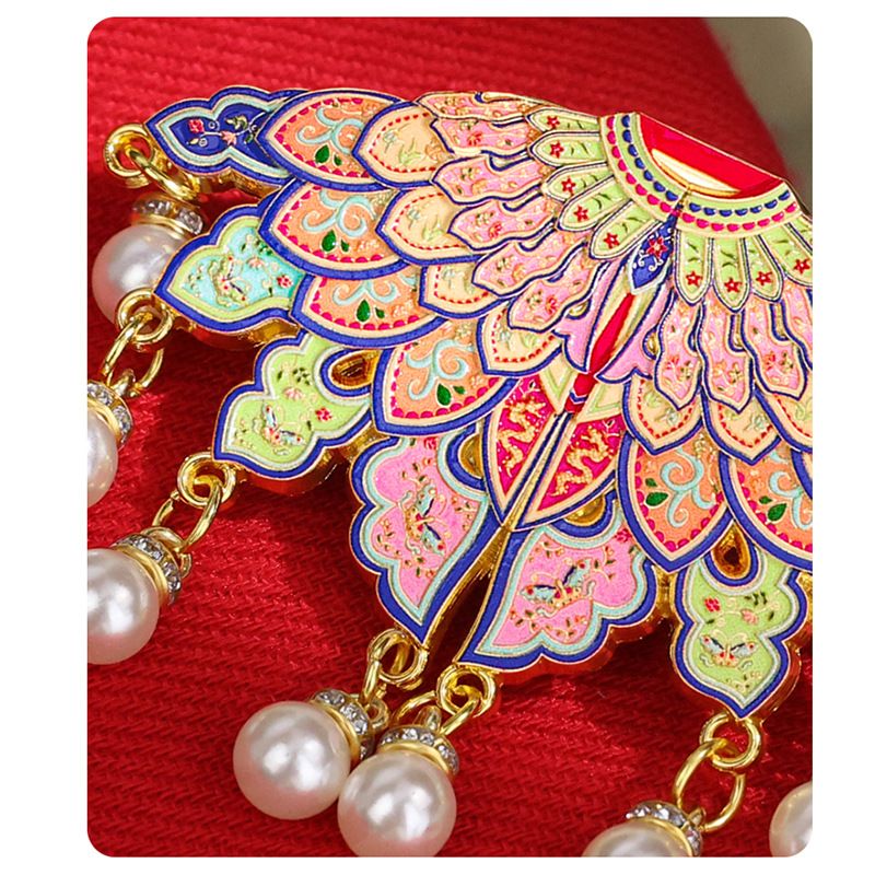 小雕匠博物馆文创AR金属冰箱贴徽章北京故宫上海西安武汉南京纪念品产品 云锦花影】AR冰箱贴 + 徽章