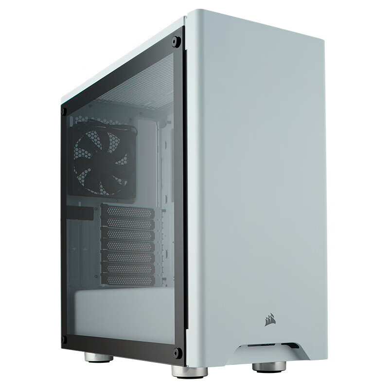 美商海盗船（USCORSAIR）Carbide系列275R 钢化玻璃侧透 / 亚克力侧透 电脑台式机机箱 电竞游戏机箱 中塔机箱 275R 中塔机箱（亚克力侧透）白