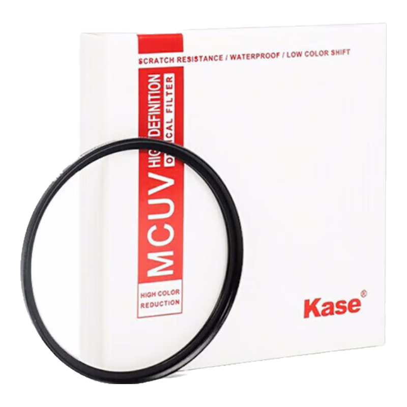 卡色(Kase)uv鏡一代二代三代 適用佳能索尼康富士騰龍適馬唯卓仕保護(hù)鏡 67 72 77 82mm微單反相機(jī)鏡頭UV濾鏡 一代MCUV鏡【99%透光率,8+4雙面鍍膜】 62mm