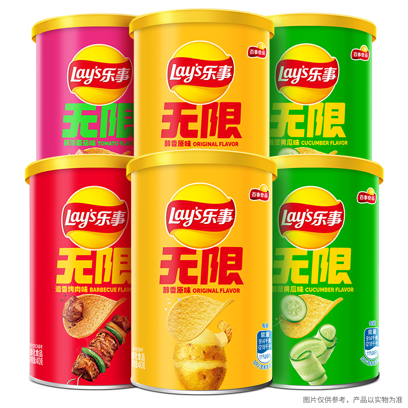 £Lay'sƬ Stax װ40g*6 ʳƷ 19Ԫ