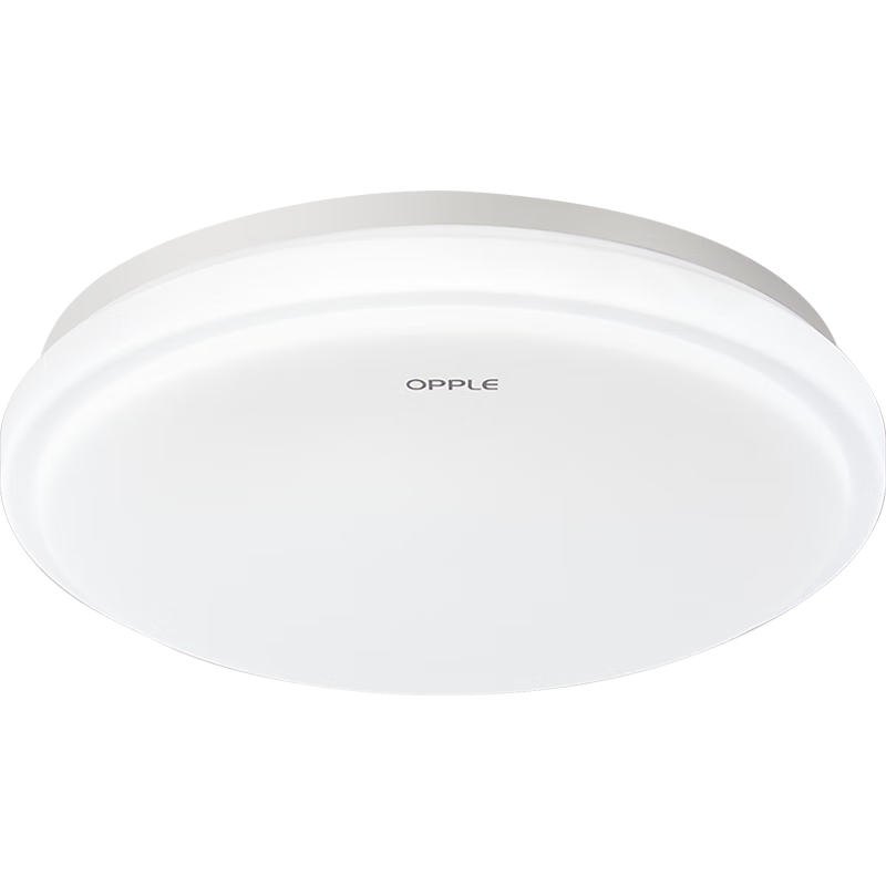 欧普照明（OPPLE）LED吸顶灯具 阳台厨房卫浴灯饰新铂现代简约 10瓦适2-6平 62元