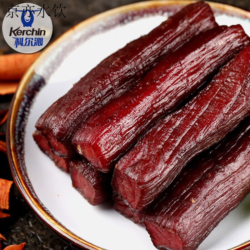 科爾沁手撕風(fēng)干牛肉干原味辣味孜然五香牛肉干零食 【原味500g*1袋】