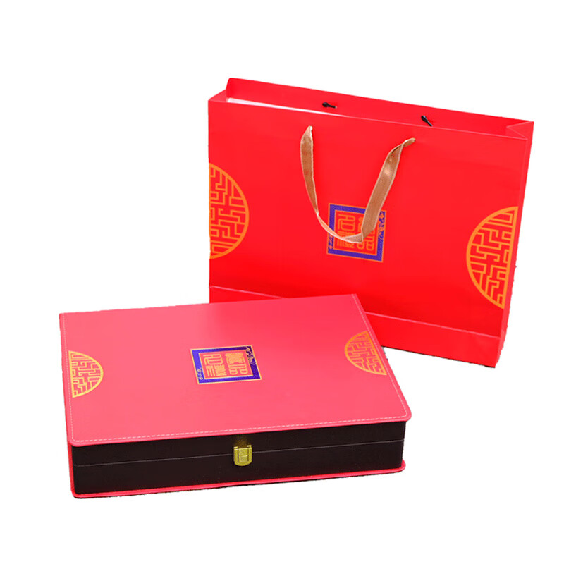 银鱼干江西鄱阳特产级淡水无盐自然晒干生鲜鱼干干货新年年货礼盒 红色皮质-礼盒装小银鱼200g-不一样的情怀