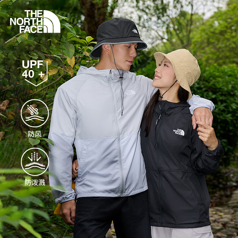 北面（The North Face）薄风衣男户外休闲外套运动轻薄长袖皮肤衣 81PO JK3 S
