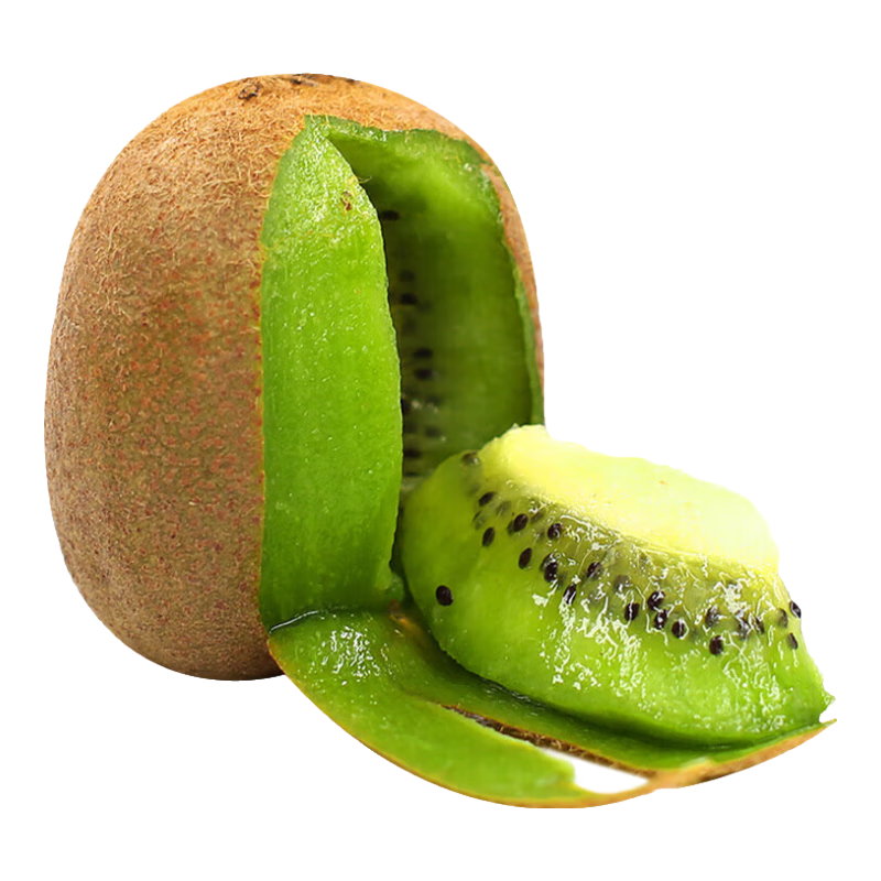 绿农侠陕西绿心猕猴桃 国产奇异果 新鲜生鲜水果 30个 60-80g