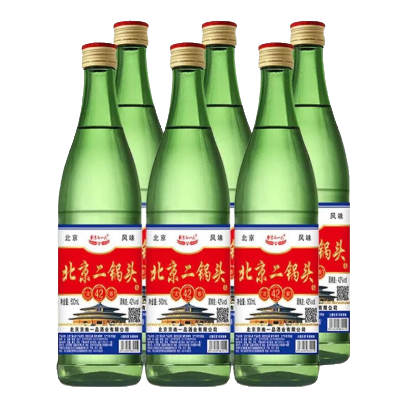 ���ڲ�������������ͷ�����Ͱ׾� �Ͷȸ߶�Ͱװƿװ��ҩ�� 42�� 500mL 6ƿ 27.4Ԫ