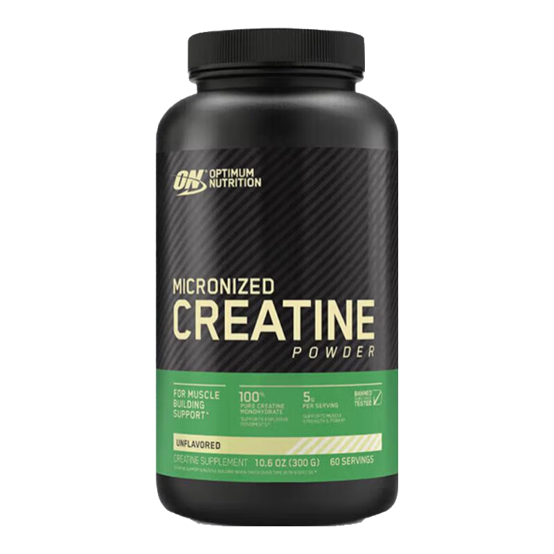 ON肌酸粉 美國進口 提高爆發(fā)耐力 高純度一水肌酸 運動健身補劑 600g*2罐