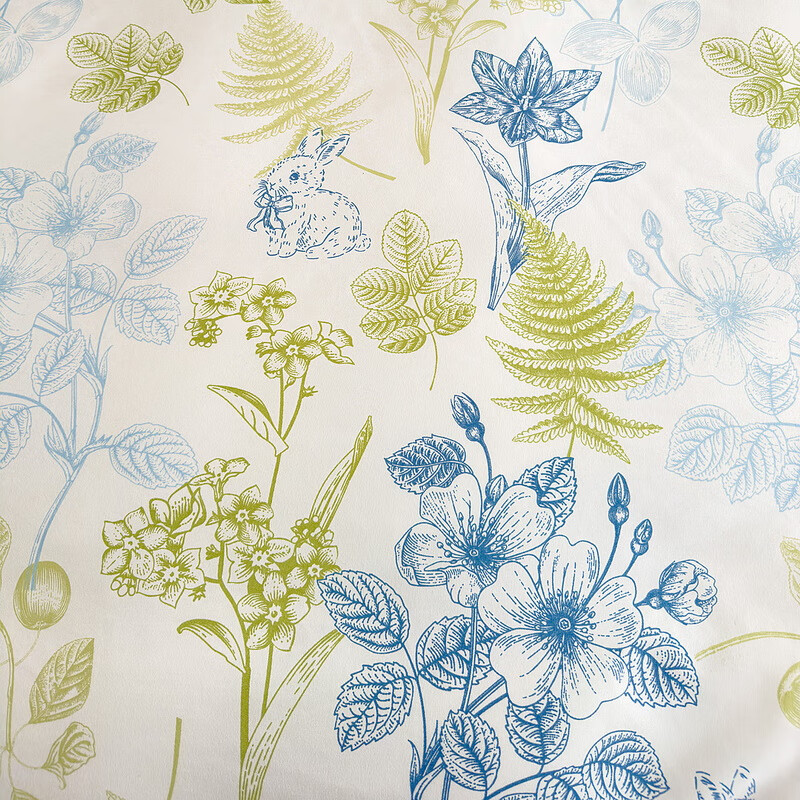 多兰诗（Duolanshi）春秋磨毛四件套 斜纹印花卡通套件被套床单宿舍四季床上四件套 鸟语花香 2.0米 床单款 /被套200*230 四件套