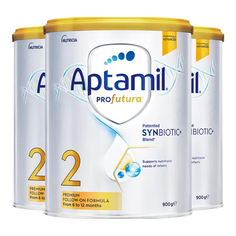 aptamil ������ ���ް׽�� 2�� Ӥ���̷� 900g 3�� 600Ԫ