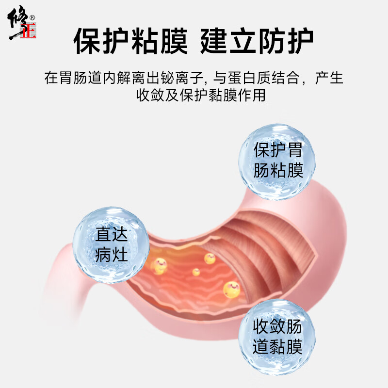 修正新关爱宠物止泻药猫咪狗狗通用腹泻拉稀肠胃炎软便消炎调理碱式碳酸铋片 【3件套】止泻+消炎+止吐 宠物用 碱式碳酸铋片