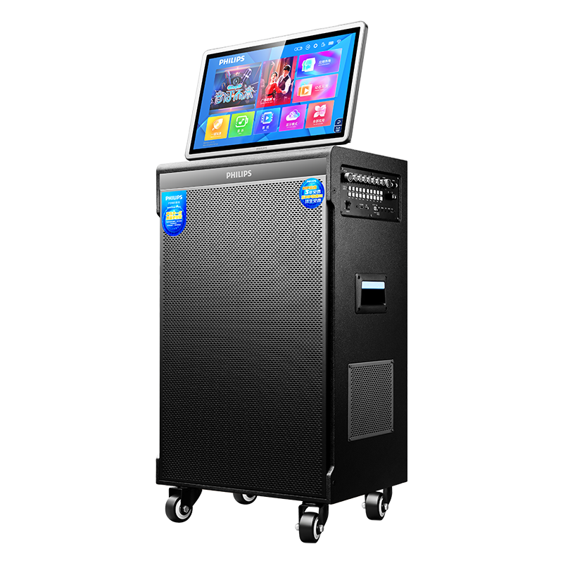 飛利浦(PHILIPS)SD690旗艦版家庭ktv音響套裝便攜式移動(dòng)k歌卡拉OK點(diǎn)歌一體機(jī)家用戶外廣場(chǎng)舞音響帶顯示屏唱歌音箱