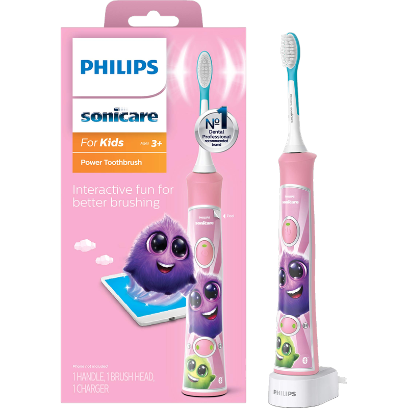 �����֣�PHILIPS�� ������ ��ͯ�����綯��ˢ 3��+ ���� HX6351/41 ��ɫ