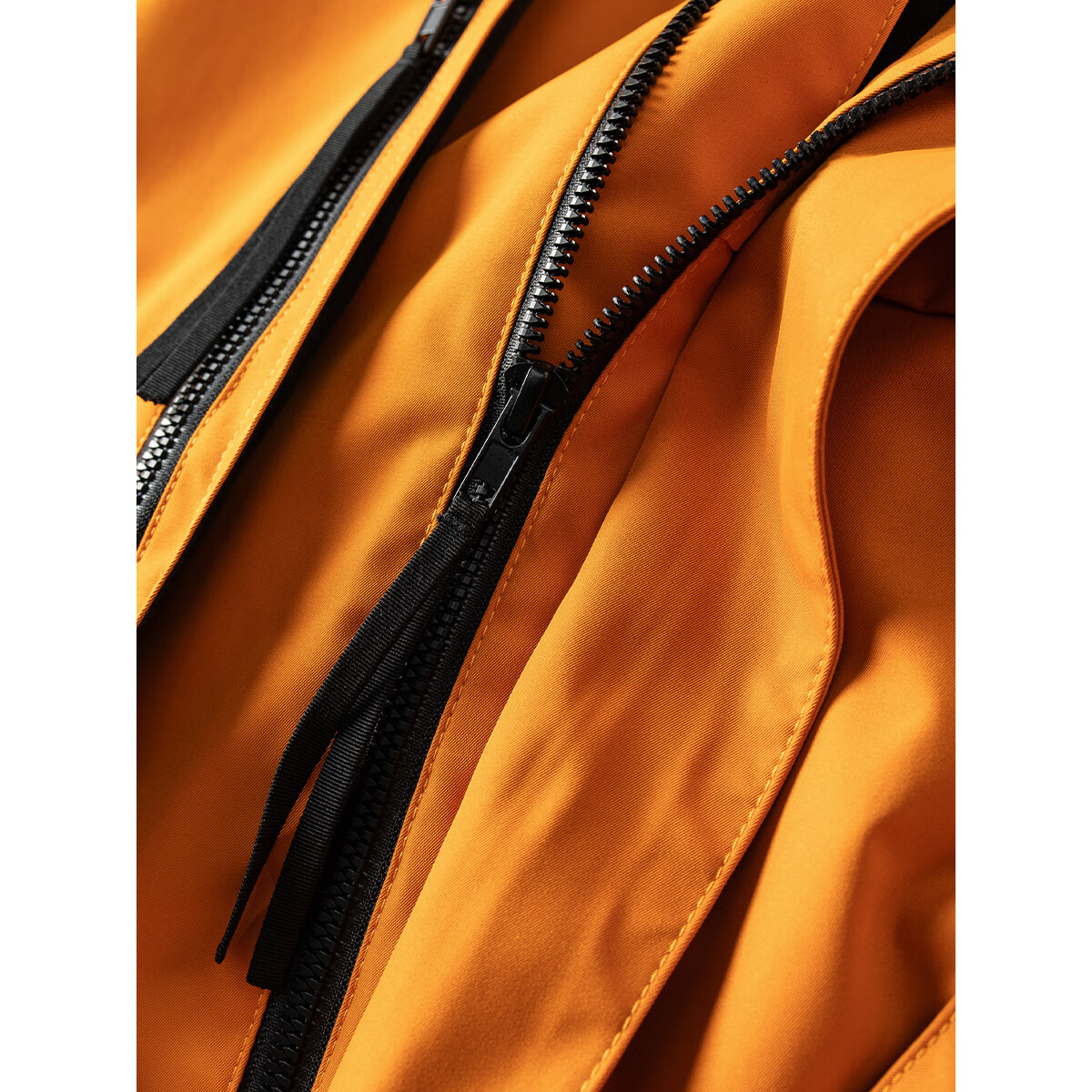 William fox&sons新型三防户外面料人体工学立体裁剪机能轻户外男女同款仿冲锋夹克 琥珀橘【户外三防科技面料】 L /50