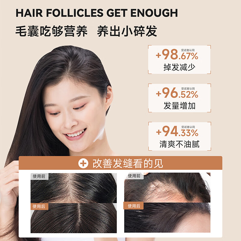 真颜分子防脱育发液ant头皮精华持证fenz育发液jeya头皮精华jaya何首乌 持证育发浓密发量 30ml*1瓶 30ml