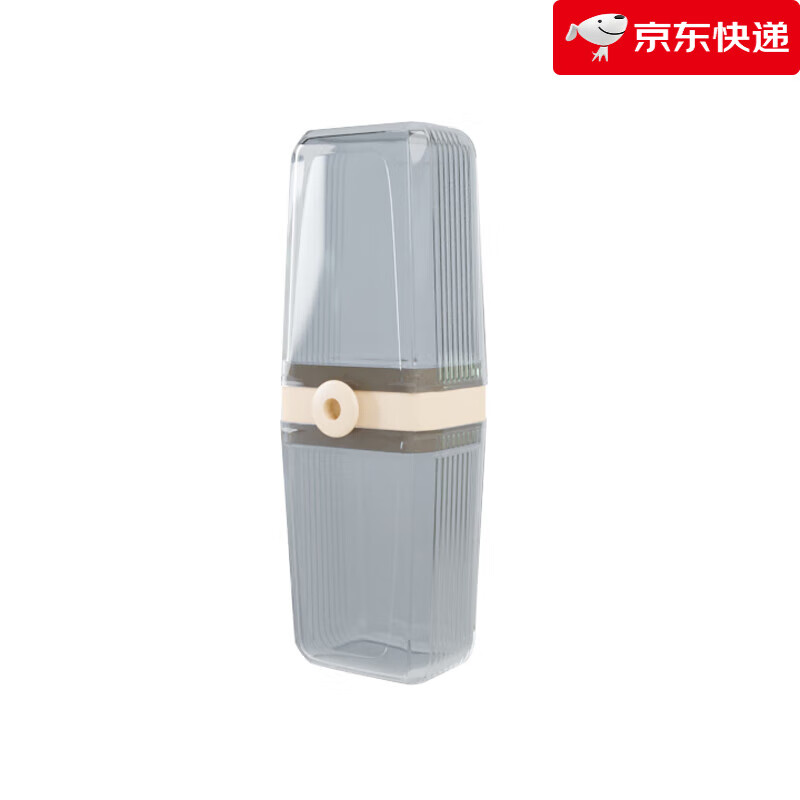 蕉趣（BANANA TRIP）【新品】bananatrip蕉趣旅行洗漱杯套装便携洗漱包牙刷收纳盒出差 旅行洗漱杯(透明)20*6.8cm