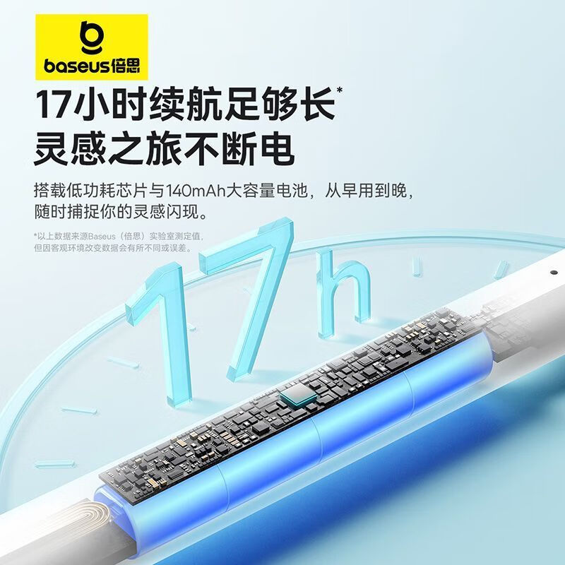 倍思电容笔iPad苹果笔2025年新款平板触控触屏手写笔applepencil 【蓝牙电显款】蓝牙电显丨倾斜压感丨磁力吸附
