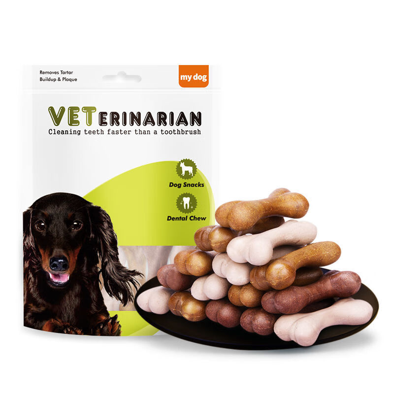 亞禾【200根】亞禾mydog狗狗磨牙棒磨牙狗零食柯基法斗泰迪解饞零食 200根裝