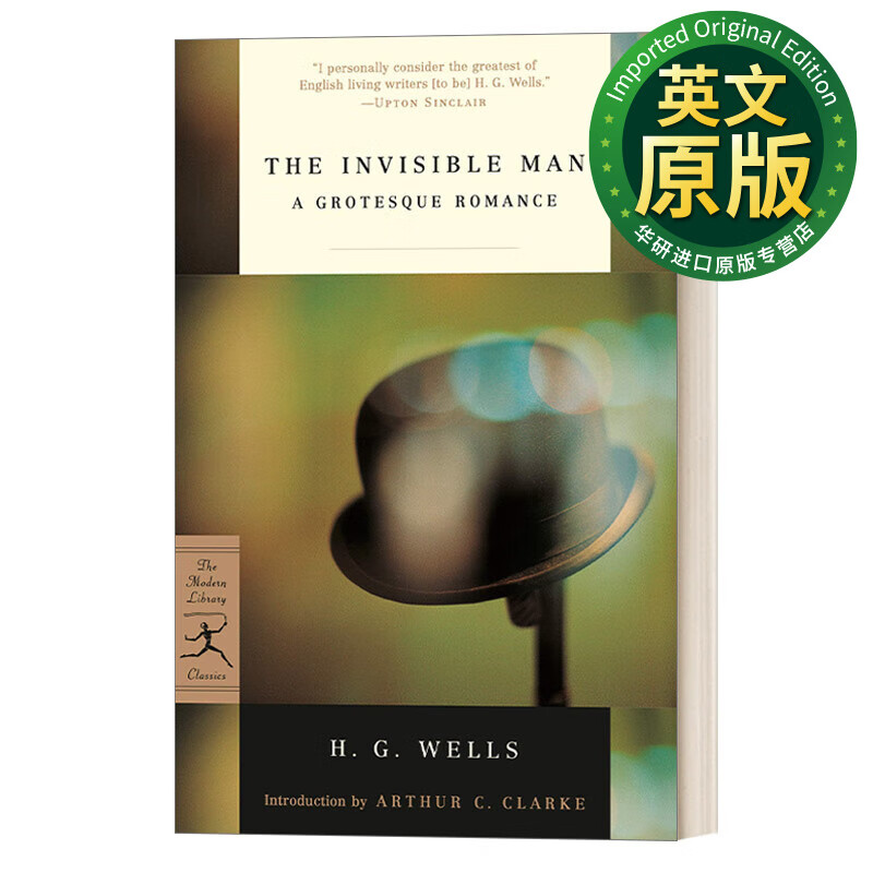 英文原版小说 the invisible man modern library classics 英文版