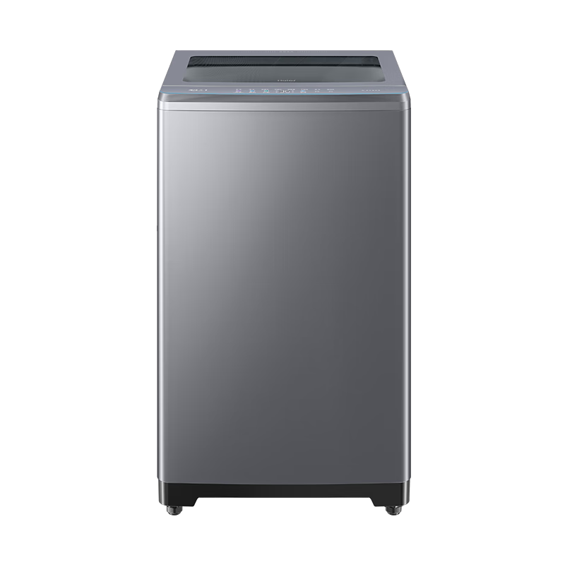 海尔（Haier）波轮洗衣机全自动家用10KG大容量【XQB100-BZ23D】直驱变频 一级能效 超薄大筒径 抗菌除螨 玻璃盖