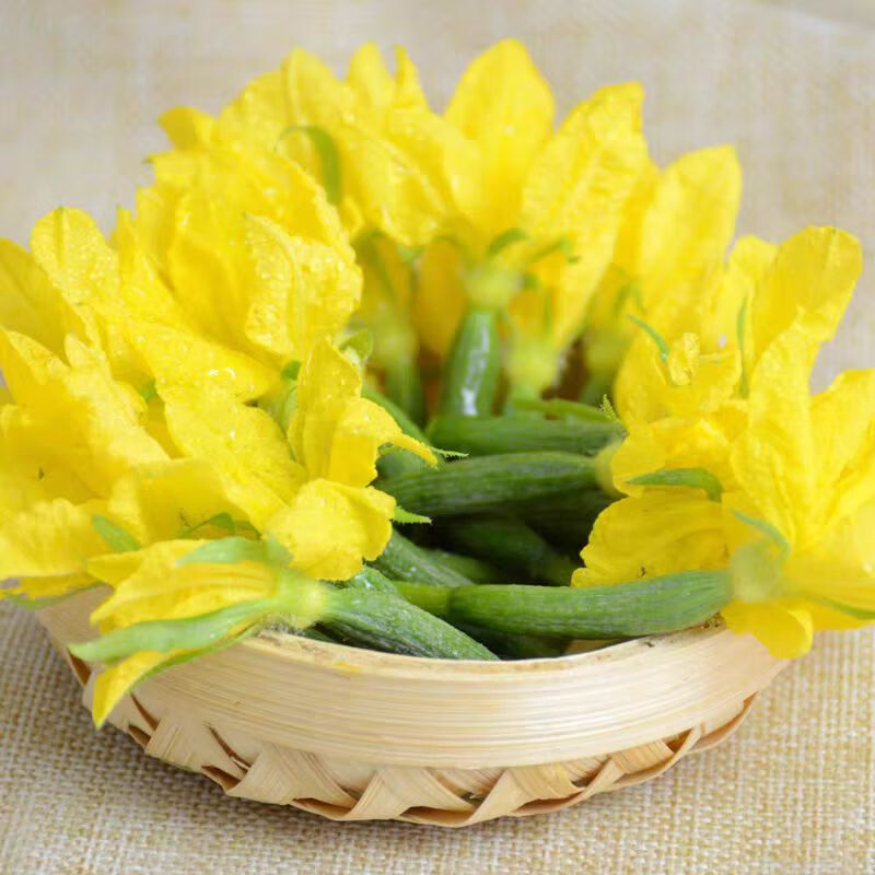 风筝王【顺丰】黄瓜花 新鲜小黄瓜花 青瓜花 特嫩水果黄瓜顶花 黄瓜仔 现摘黄瓜花 3斤