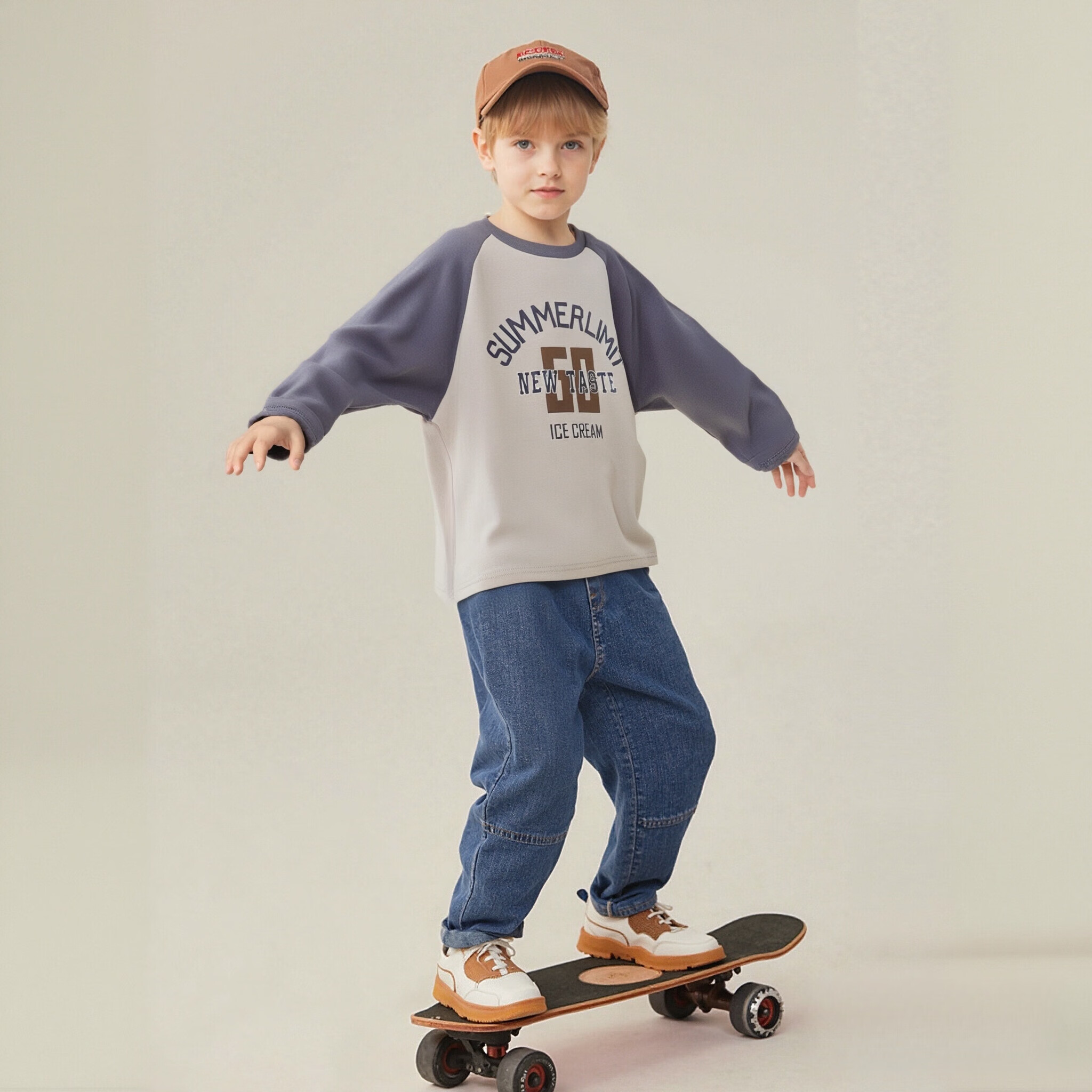 С�����ɡ�7A��������ͯӡ������T����纫�洺��ͯװ����Բ������ Summer����/ǳ�� �� 160 ��������140-150cm