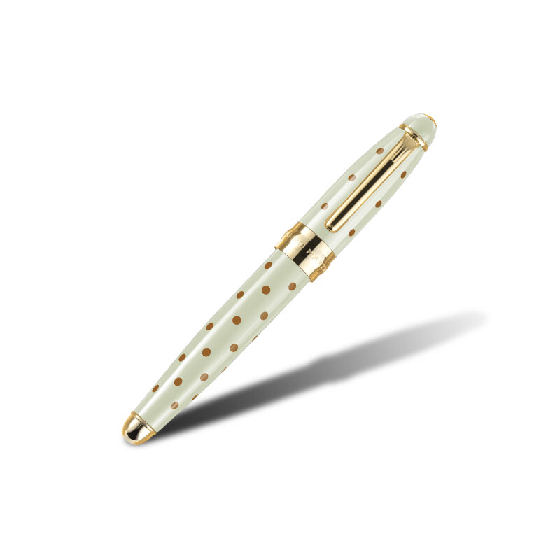 凱博马尔兹意大利品牌钢笔经典波点系列口袋钢笔经典波点系列质感金属女神节礼物 青柠色【单钢笔】