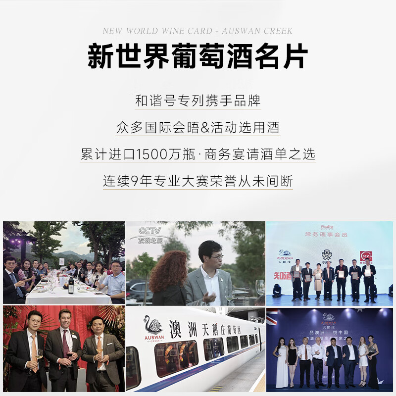 天鹅庄澳大利亚原瓶进口红酒干红葡萄酒外交家系列 高端礼盒年货送礼 外交家20赤霞珠 750ML2支礼盒