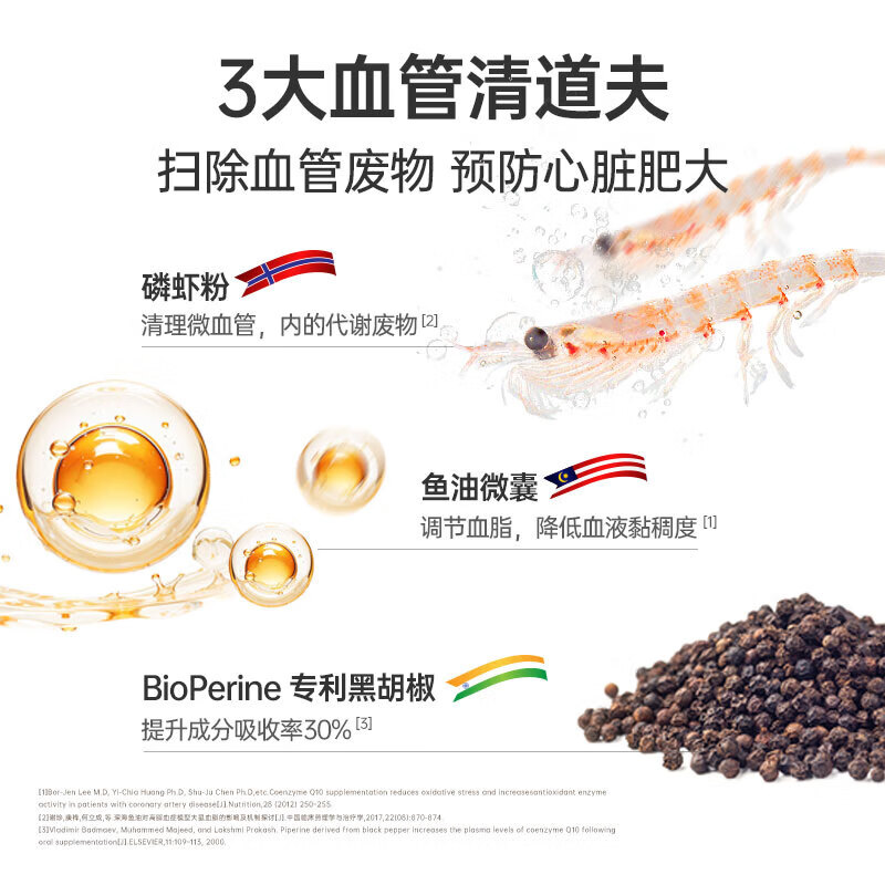 红狗(RedDog)羊奶粉狗狗猫咪低敏高蛋白化毛膏辅酶q10宠物软骨素益生菌卵磷脂 辅酶Q10养心胶囊 120粒*1罐