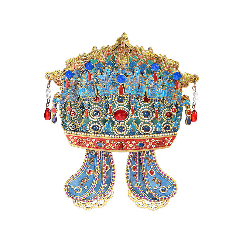 中国国家博物馆孝端皇后凤冠木质冰箱贴博物馆文创创意装饰品教师节礼物