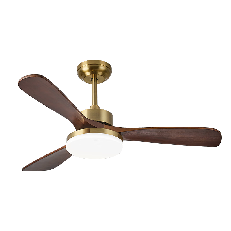 雷士（NVC）風(fēng)扇燈 新中式吊扇燈中古風(fēng) 餐廳客廳高顯指吊燈遙控一級(jí)能效省電 似錦3葉/42寸36W全光譜/遙控款