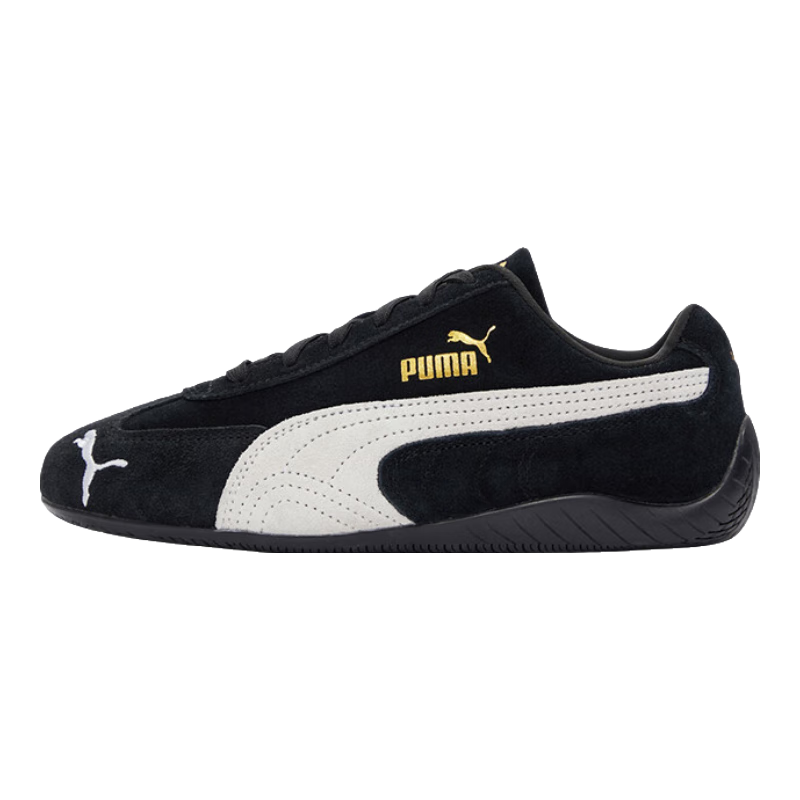 彪馬經(jīng)典復(fù)古運(yùn)動(dòng)休閑舒適時(shí)尚薄底賽車鞋ROSE同款情侶款黑色36